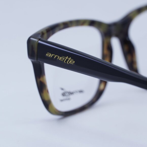 🕶️ New Arnette AN7101 1182 Eyeglasses - Top Black/Havana Frame 51mm - Picture 10 of 11